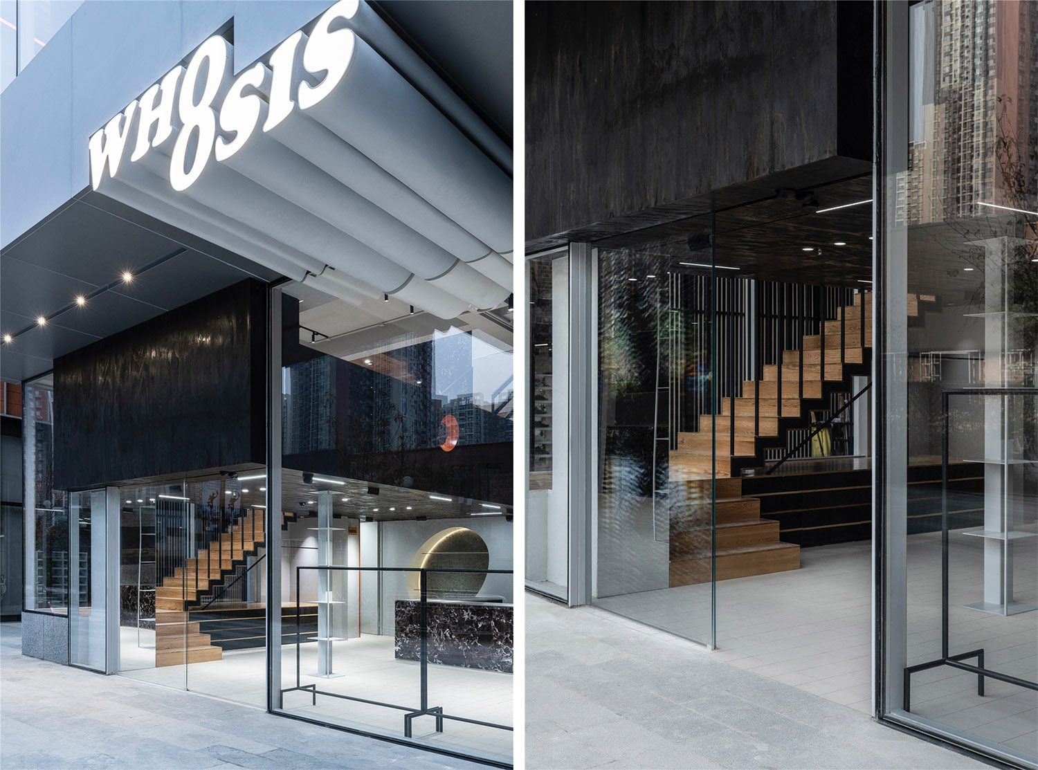 服裝店設計,男裝店設計,服裝店設計案例,服裝店設計方案,零售店設計,商店設計,服裝零售店設計,成都,WHOOSIS,未來以北工作室