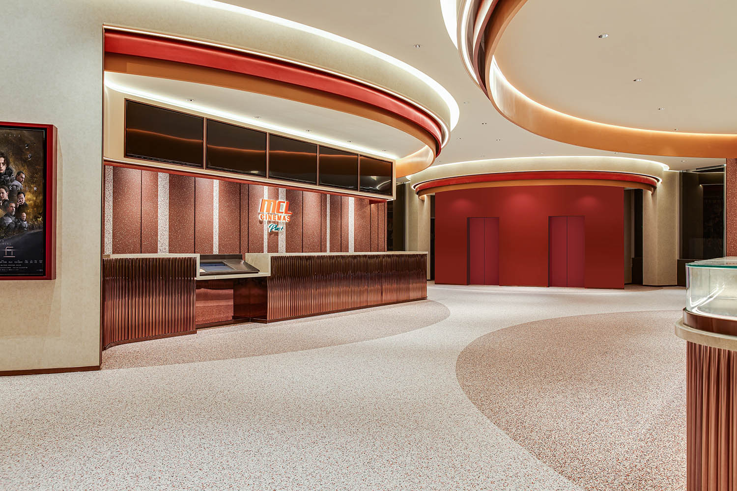 電影院設計,電影院設計案例,電影院設計方案,香港,MCL+荷裏活戲院,OFT設計