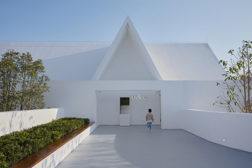 書店設計,公園書店設計,公園公共建築設計,建築設計,公園建築景觀設計,中山,紫馬嶺公園香山書房,廣東中山建築設計院股份有限公司