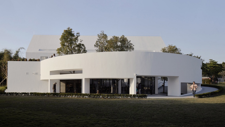 書店設計,公園書店設計,公園公共建築設計,建築設計,公園建築景觀設計,中山,紫馬嶺公園香山書房,廣東中山建築設計院股份有限公司