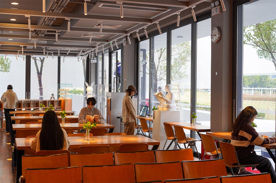 書店設計,公園書店設計,公園公共建築設計,建築設計,公園建築景觀設計,中山,紫馬嶺公園香山書房,廣東中山建築設計院股份有限公司