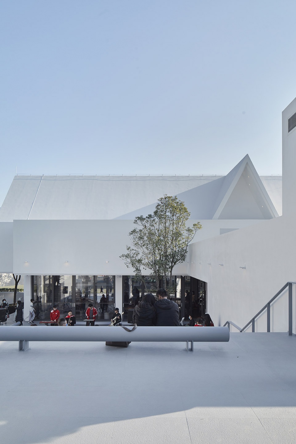 書店設計,公園書店設計,公園公共建築設計,建築設計,公園建築景觀設計,中山,紫馬嶺公園香山書房,廣東中山建築設計院股份有限公司