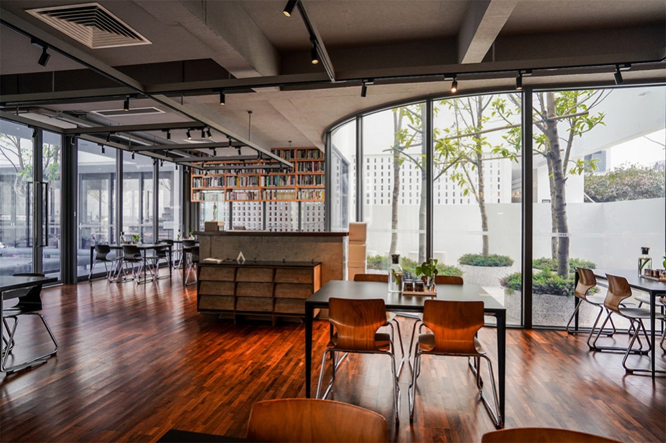 書店設計,公園書店設計,公園公共建築設計,建築設計,公園建築景觀設計,中山,紫馬嶺公園香山書房,廣東中山建築設計院股份有限公司