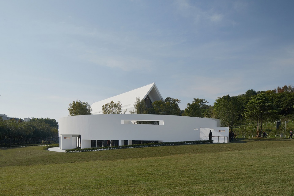 書店設計,公園書店設計,公園公共建築設計,建築設計,公園建築景觀設計,中山,紫馬嶺公園香山書房,廣東中山建築設計院股份有限公司