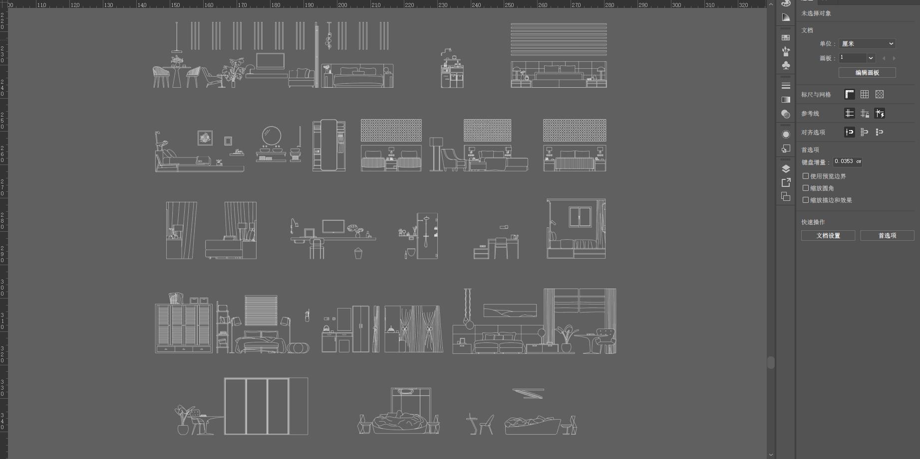 創意立麵素材,矢量素材下載,矢量設計素材,酒店民宿立麵圖庫,酒店民宿CAD圖塊
