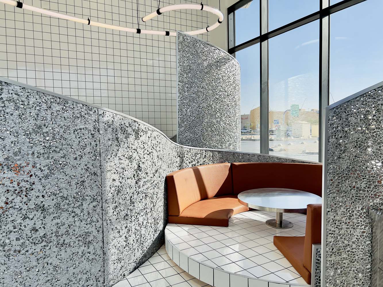 餐廳設計,餐廳設計方案,餐廳設計案例,餐廳裝修,休閑餐廳設計,主題餐廳設計,AZAZ Architects,沙特,利雅得,酒吧餐廳