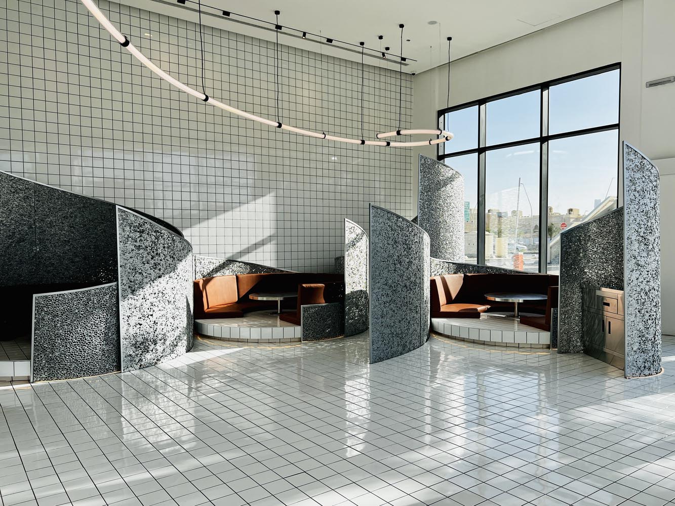 餐廳設計,餐廳設計方案,餐廳設計案例,餐廳裝修,休閑餐廳設計,主題餐廳設計,AZAZ Architects,沙特,利雅得,酒吧餐廳