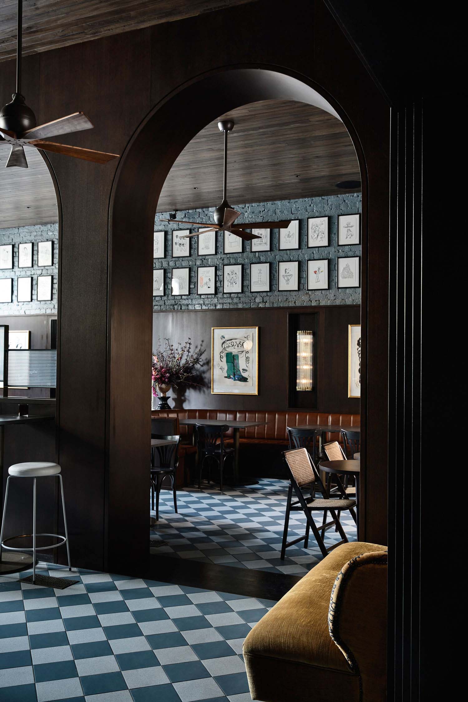 酒吧設計,酒吧設計案例,POODLE BAR,酒吧設計方案,酒吧裝修,餐吧餐廳,墨爾本,BERGMAN & CO,澳大利亞