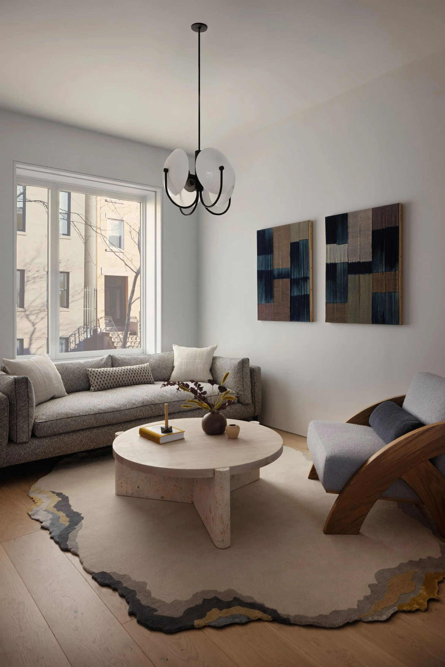 住宅設計,聯排別墅,別墅設計,原木色風格別墅,Emily Lindberg Design,紐約,小型聯排別墅