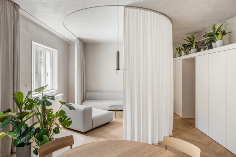 Kuklica Smerek architekti | 80㎡ ，斯洛伐克白色創意小公寓