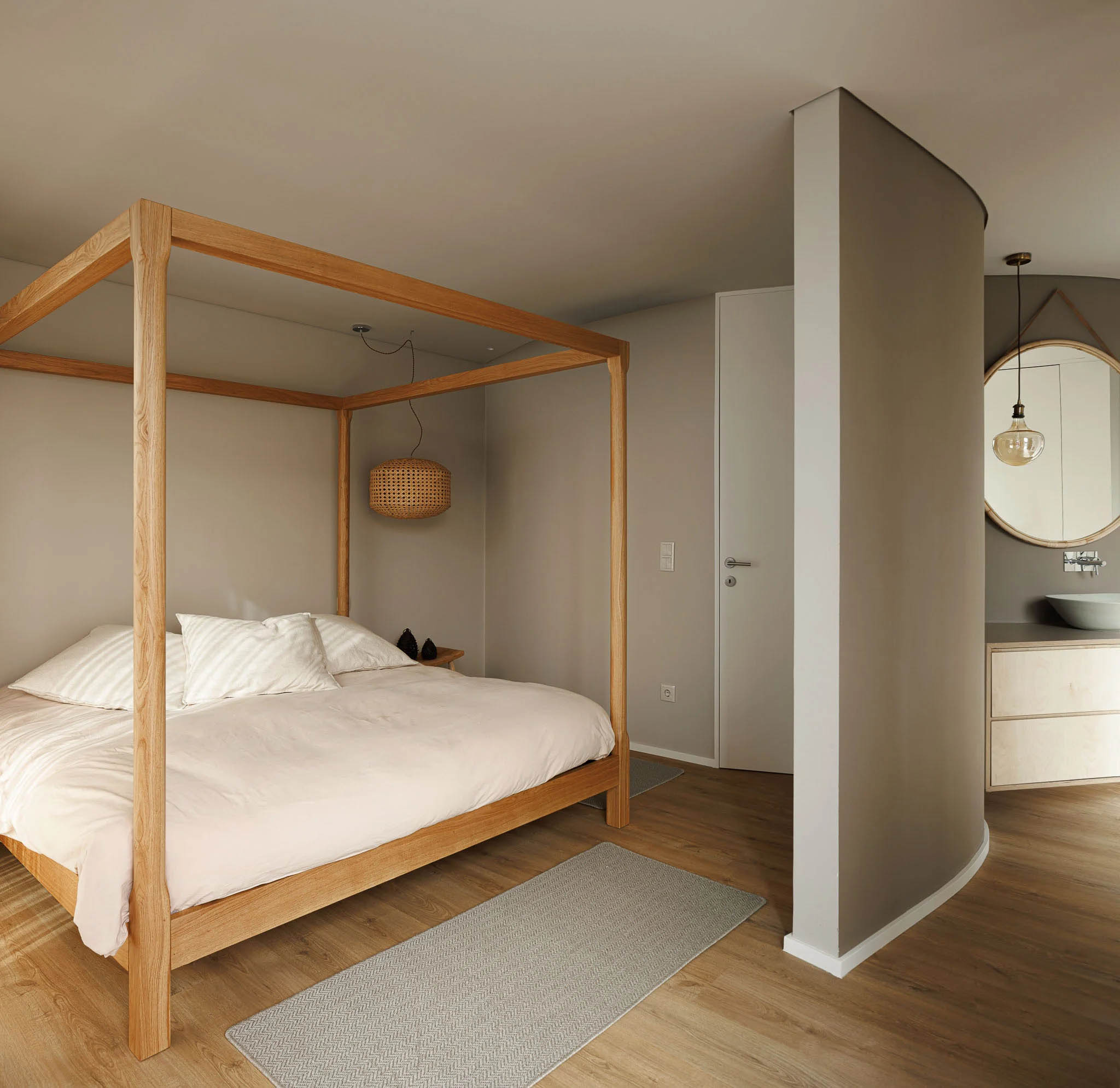 別墅設計,原木色別墅設計,Sandra Micaela Casinha Atelier,國外別墅設計案例,葡萄牙,波爾圖,別墅設計方案,庭院別墅