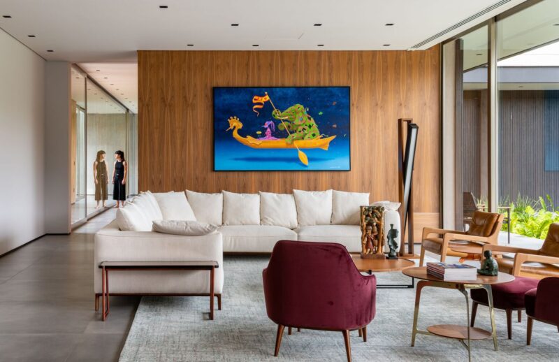 Alexandre Chaguri Arquitetura | 1200㎡，巴西開放式山景平層別墅