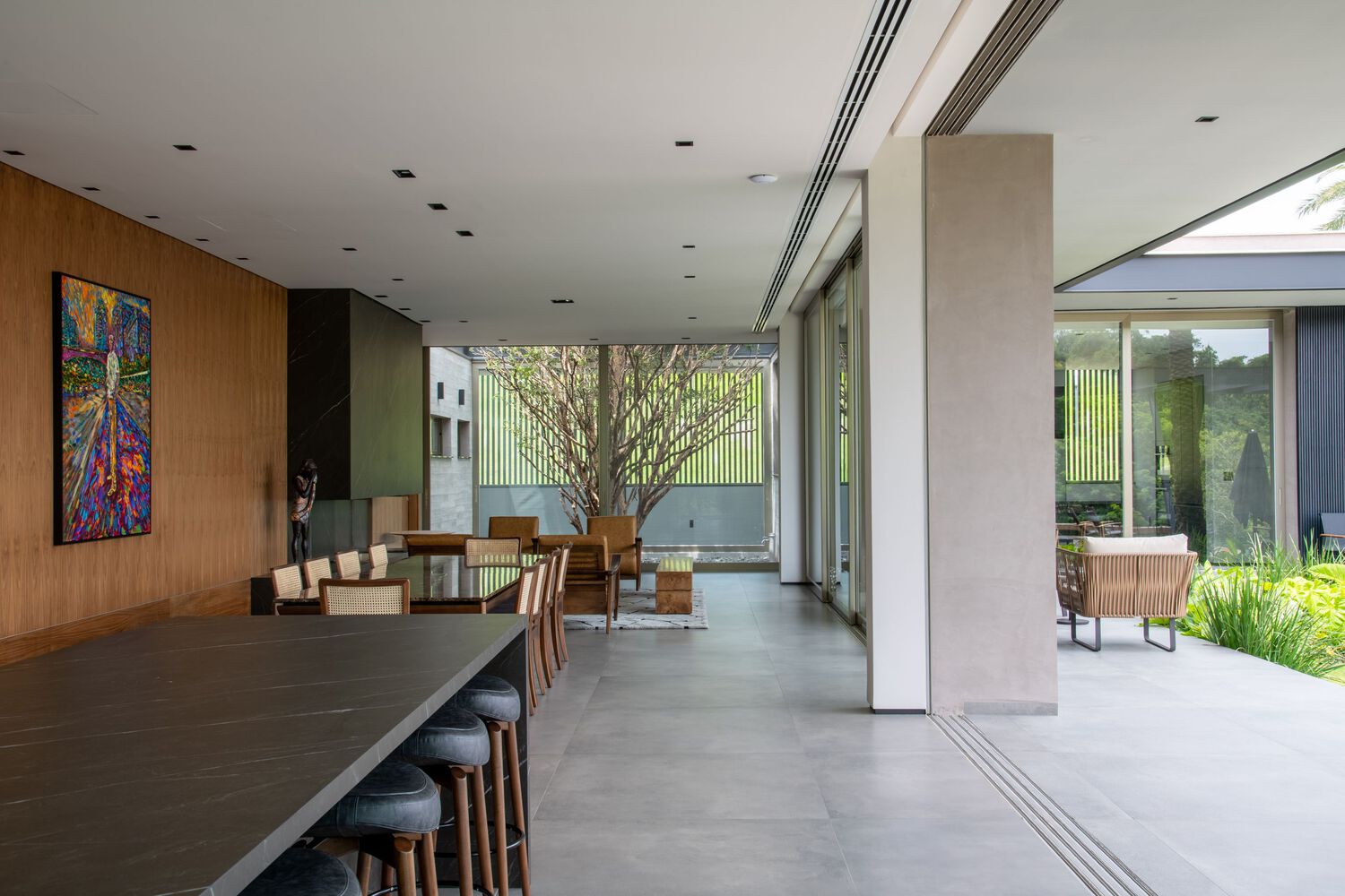 住宅設計,別墅設計案例,別墅設計,別墅設計方案,開放式布局,Alexandre Chaguri Arquitetura,巴西,山景別墅,1200㎡