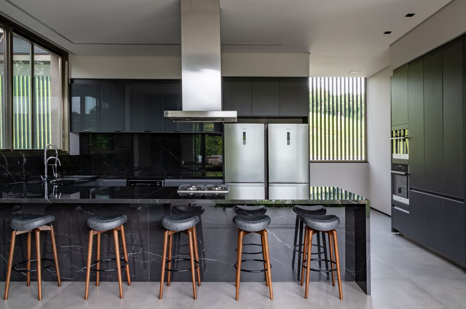 住宅設計,別墅設計案例,別墅設計,別墅設計方案,開放式布局,Alexandre Chaguri Arquitetura,巴西,山景別墅,1200㎡