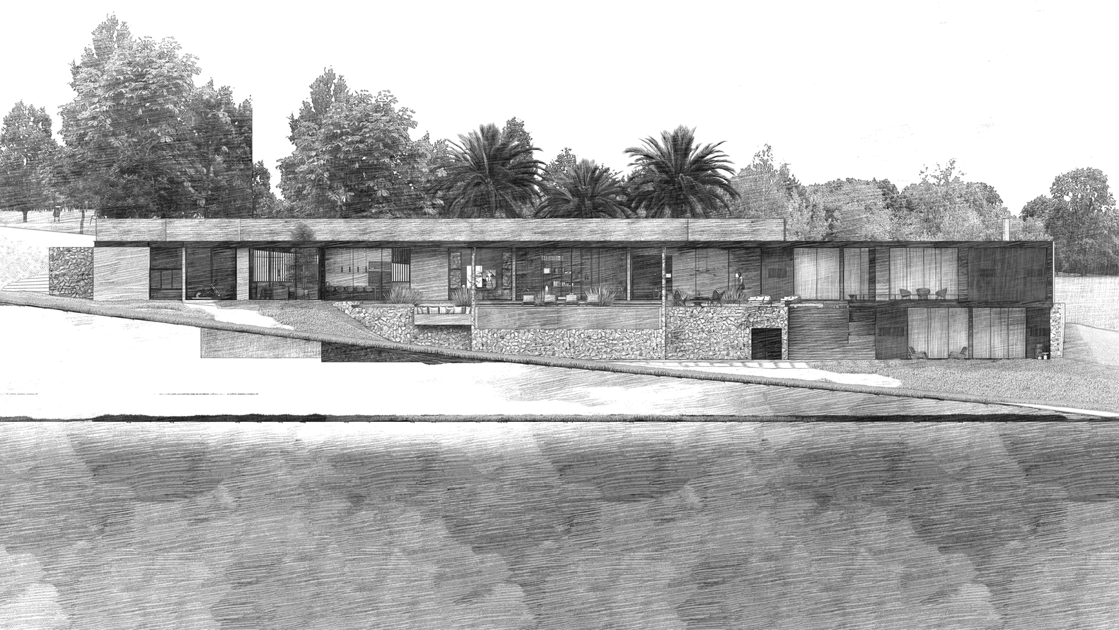 住宅設計,別墅設計案例,別墅設計,別墅設計方案,開放式布局,Alexandre Chaguri Arquitetura,巴西,山景別墅,1200㎡