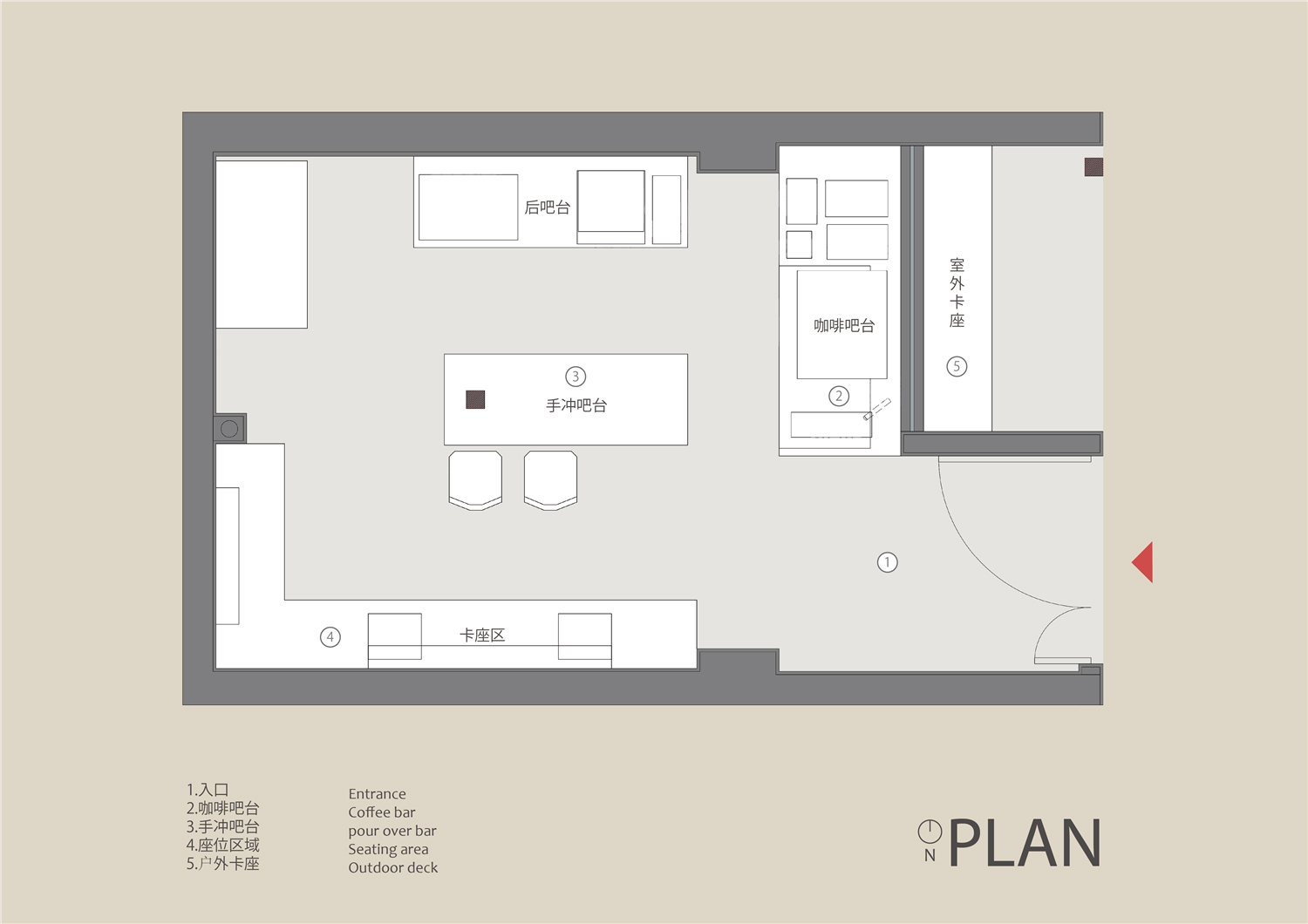 咖啡店設計,咖啡店設計案例,咖啡店設計方案,咖啡廳設計,咖啡店裝修,創意咖啡店,小咖啡店設計,街邊咖啡店設計,商鋪設計,杭州,Depend on 得盼咖啡,溫度ONDO設計