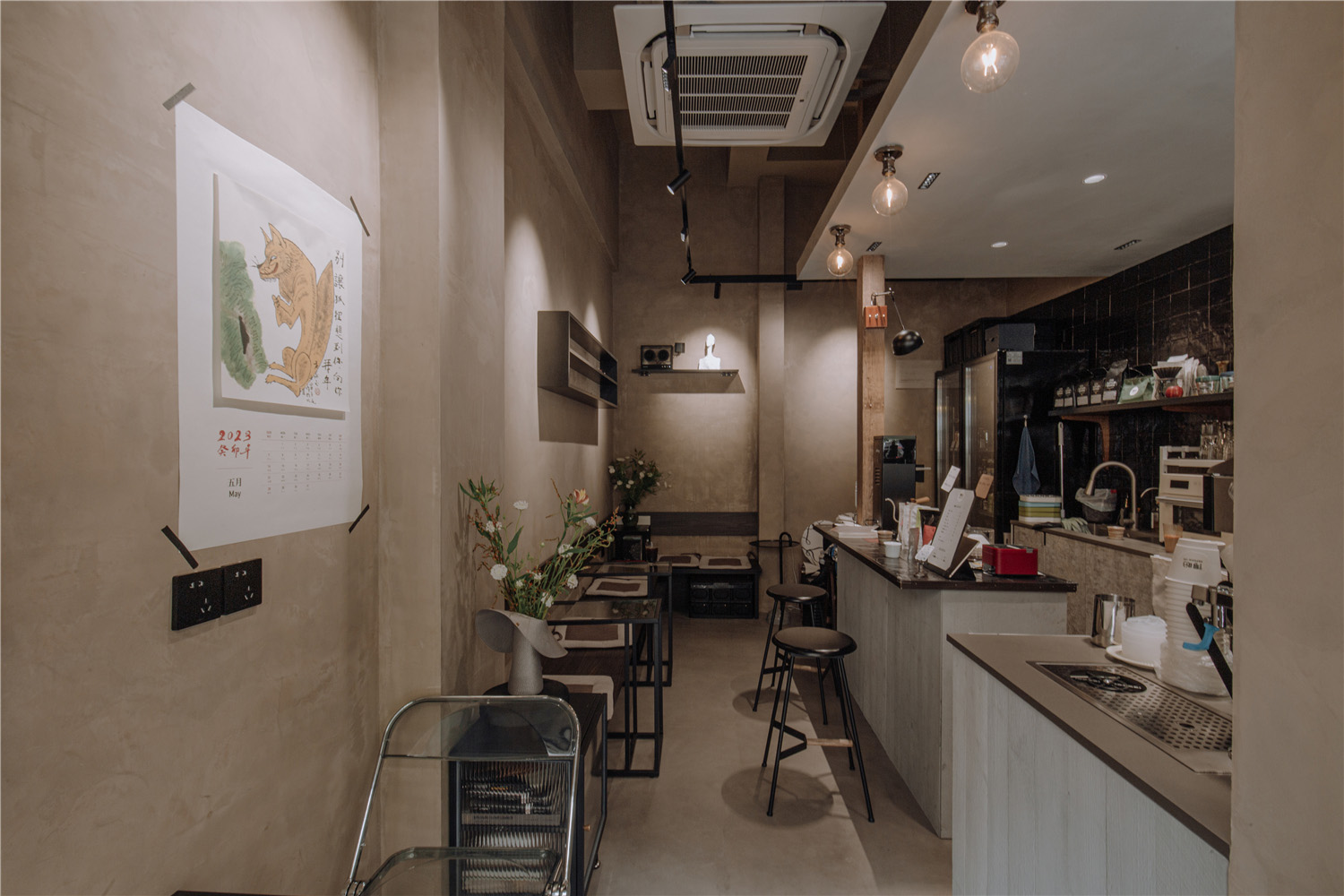 咖啡店設計,咖啡店設計案例,咖啡店設計方案,咖啡廳設計,咖啡店裝修,創意咖啡店,小咖啡店設計,街邊咖啡店設計,商鋪設計,杭州,Depend on 得盼咖啡,溫度ONDO設計