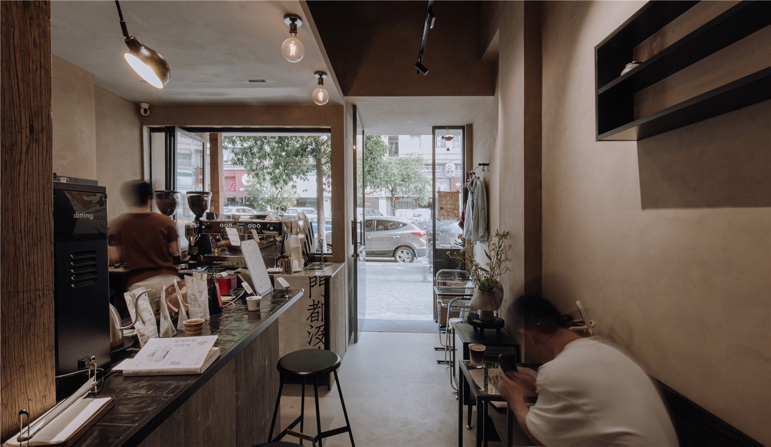 咖啡店設計,咖啡店設計案例,咖啡店設計方案,咖啡廳設計,咖啡店裝修,創意咖啡店,小咖啡店設計,街邊咖啡店設計,商鋪設計,杭州,Depend on 得盼咖啡,溫度ONDO設計