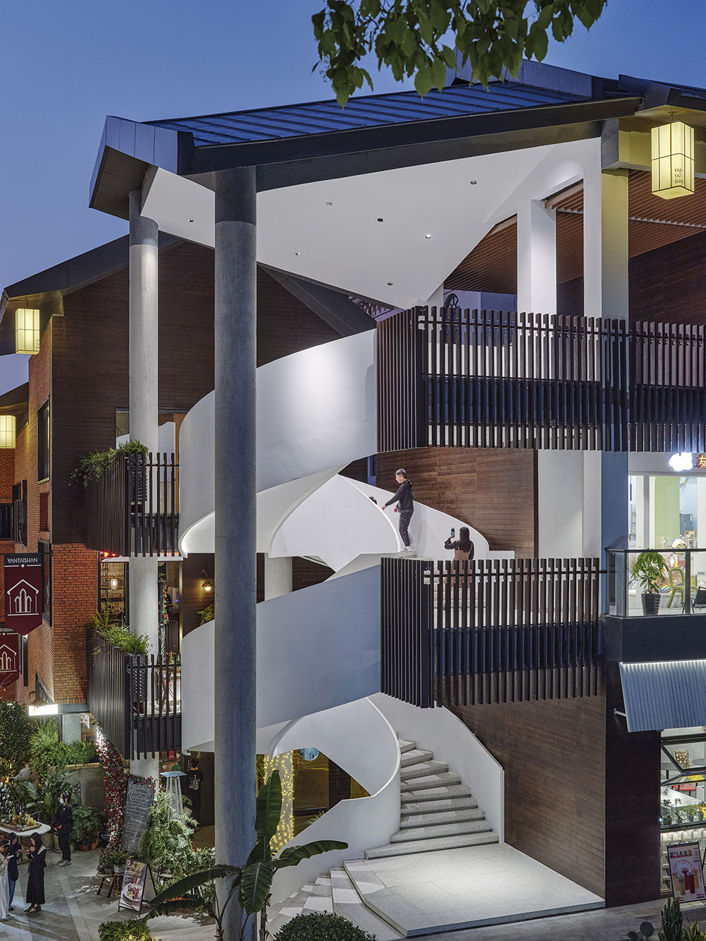 公共空間設計,商業街改造,街景改造,街景改造設計,商業街升級改造,街景改造升級,福州,煙台山商業街景營造,宇合光年