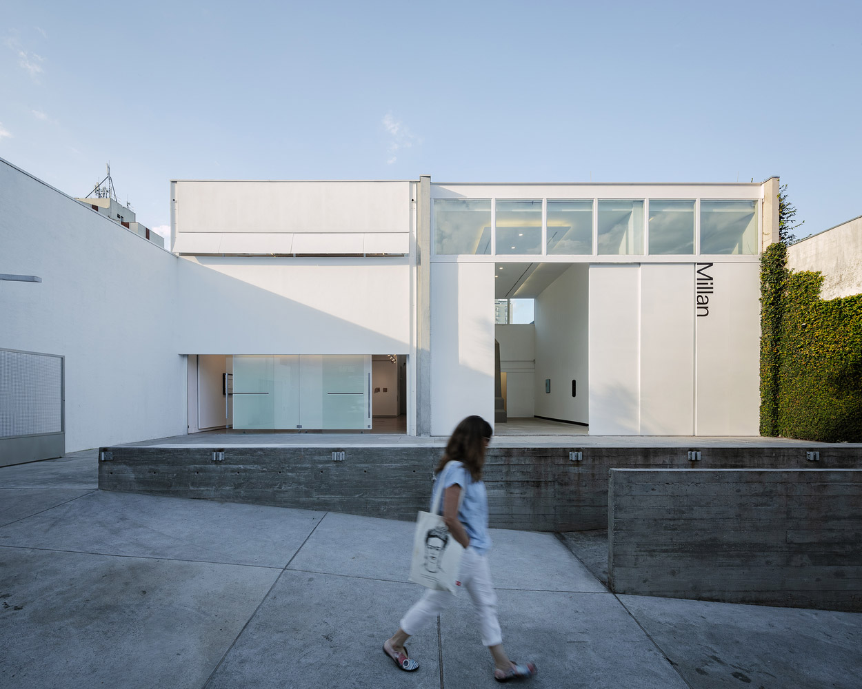 Undiú + Clara Werneck,巴西,190 m²,工作室,辦公室設計案例,極簡美學,極簡主義,米蘭美術館,美術館設計