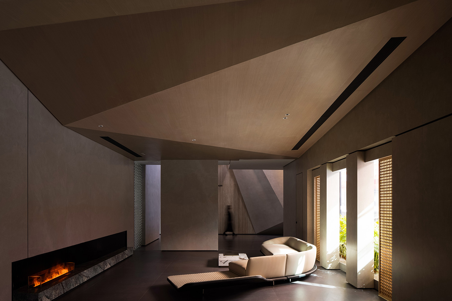 展廳設計,展廳設計案例,展廳設計方案,岩板展廳設計,材料展廳設計,建材展廳設計,廣東,西班牙GOJE岩板展廳,拓維設計