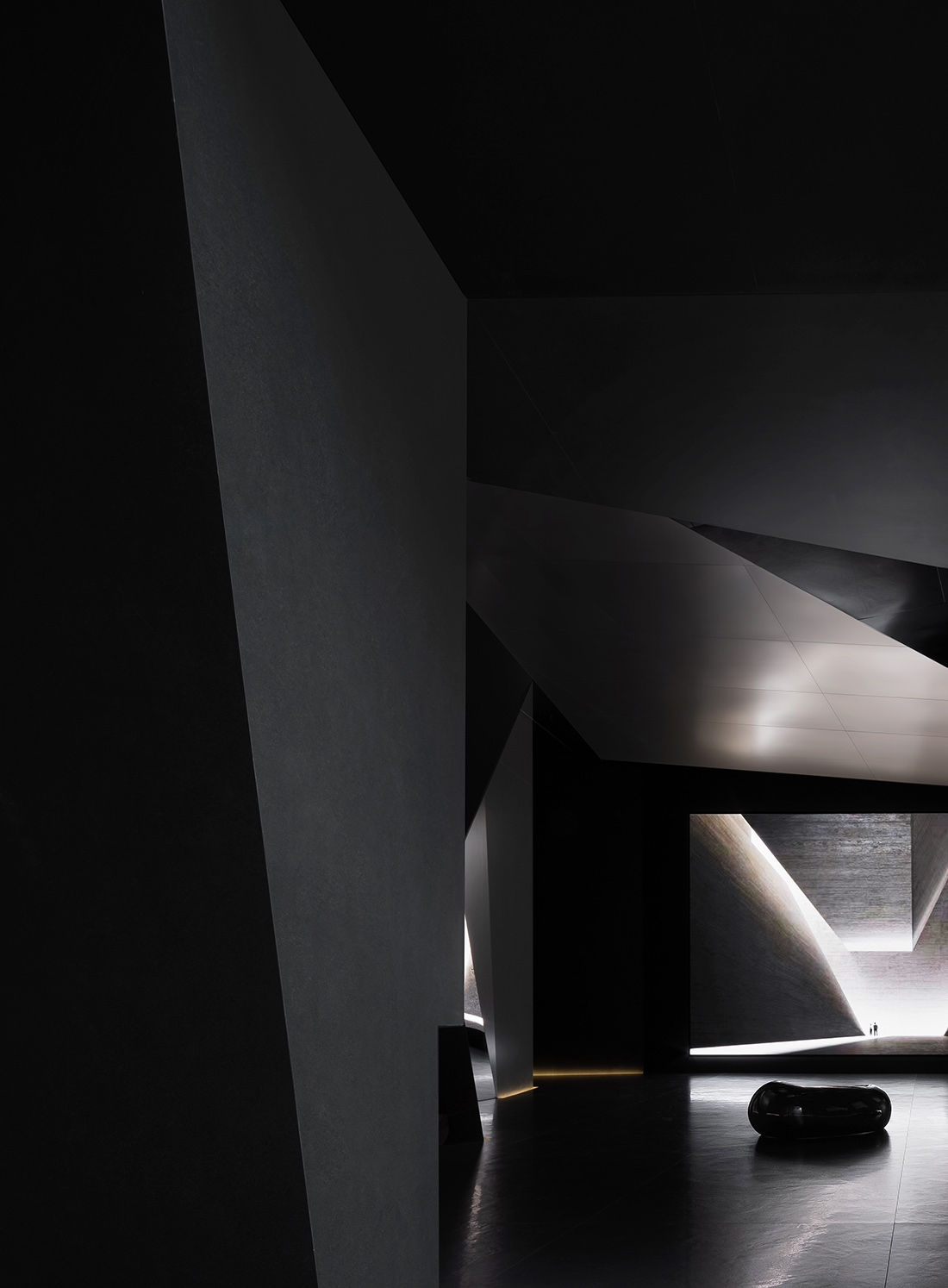 展廳設計,展廳設計案例,展廳設計方案,岩板展廳設計,材料展廳設計,建材展廳設計,廣東,西班牙GOJE岩板展廳,拓維設計