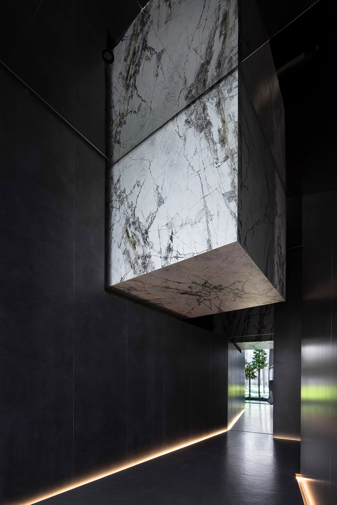 展廳設計,展廳設計案例,展廳設計方案,岩板展廳設計,材料展廳設計,建材展廳設計,廣東,西班牙GOJE岩板展廳,拓維設計