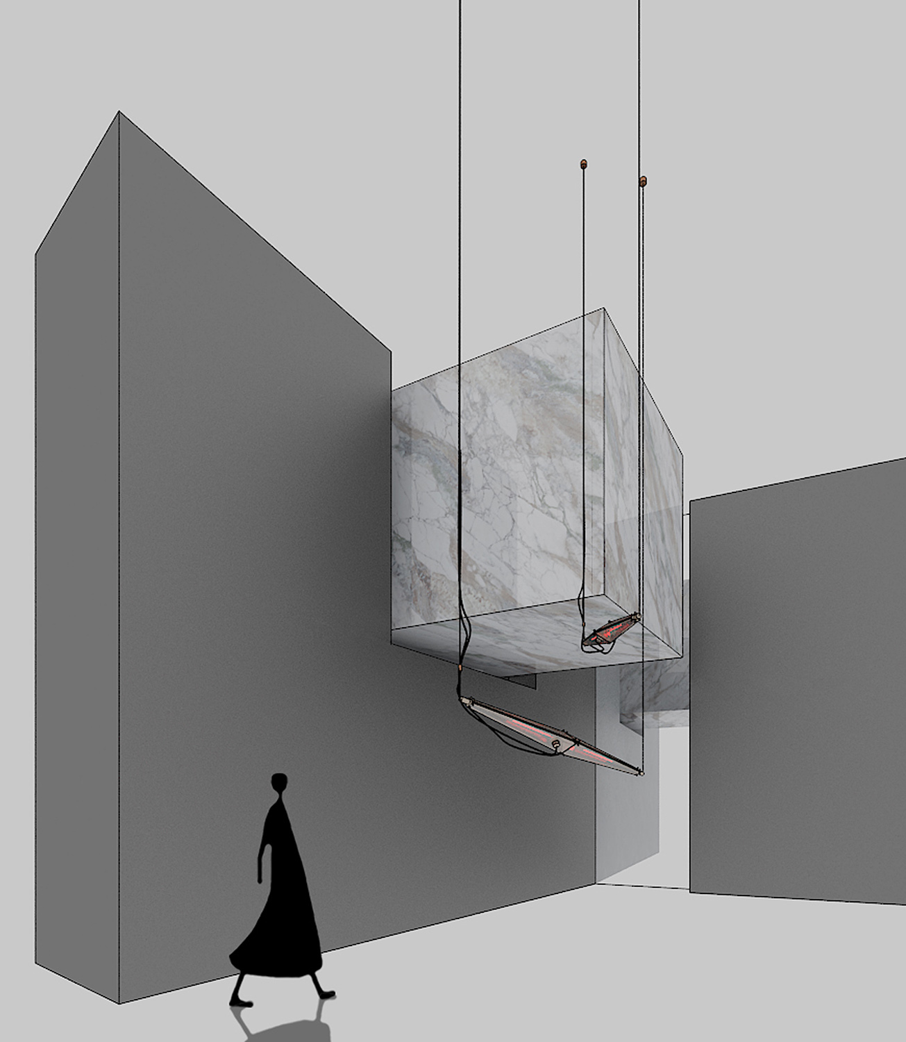 展廳設計,展廳設計案例,展廳設計方案,岩板展廳設計,材料展廳設計,建材展廳設計,廣東,西班牙GOJE岩板展廳,拓維設計