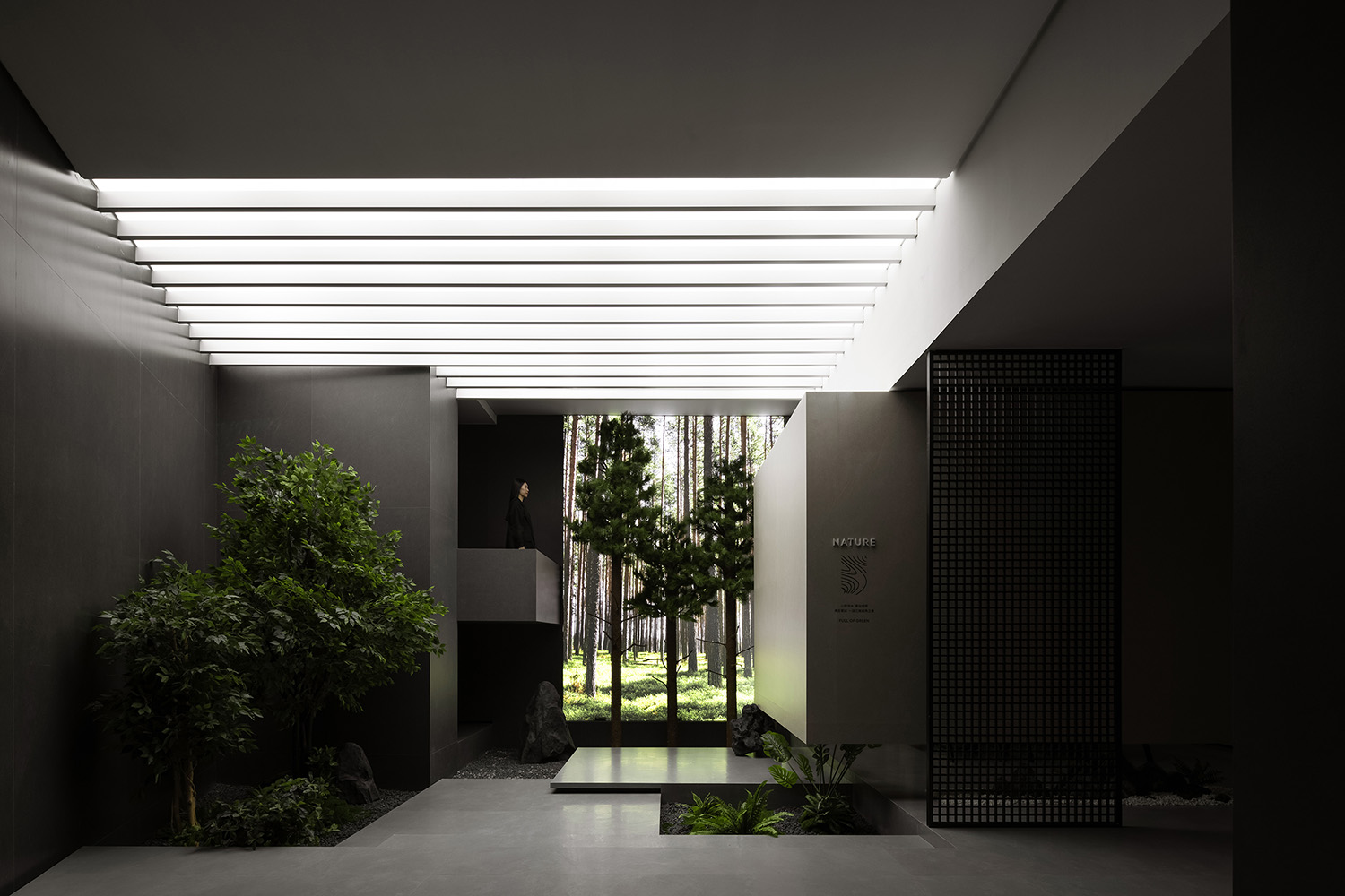 展廳設計,展廳設計案例,展廳設計方案,岩板展廳設計,材料展廳設計,建材展廳設計,廣東,西班牙GOJE岩板展廳,拓維設計