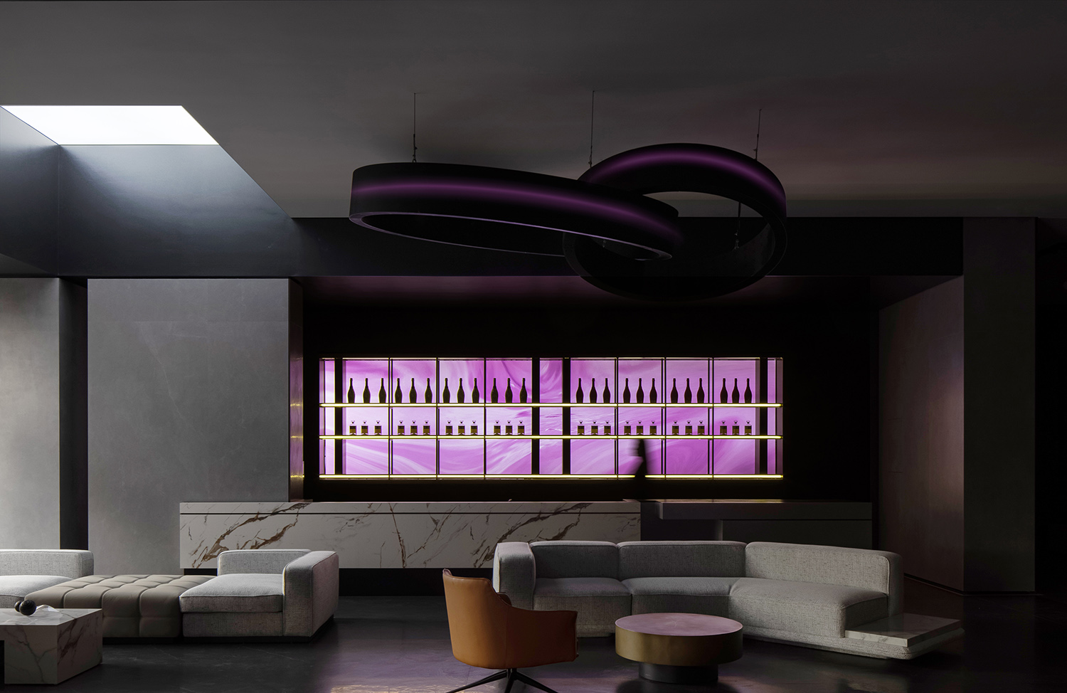 展廳設計,展廳設計案例,展廳設計方案,岩板展廳設計,材料展廳設計,建材展廳設計,廣東,西班牙GOJE岩板展廳,拓維設計