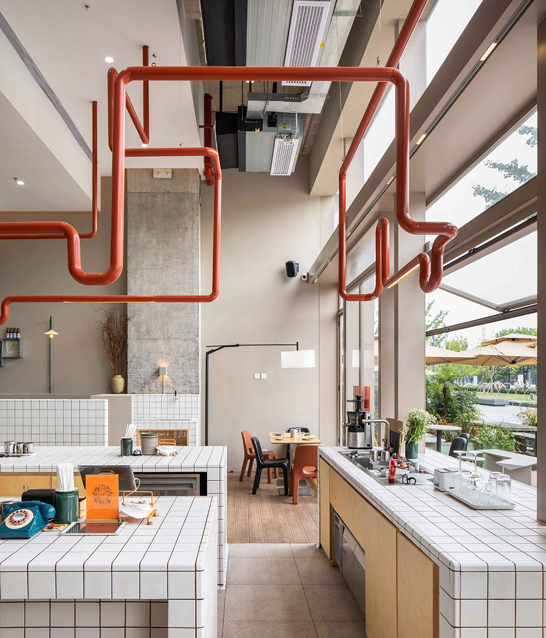 餐廳設計,餐廳設計方案,餐廳設計案例,餐廳裝修,主題餐廳設計,休閑餐廳設計,創意餐廳設計,上海,Head in the Clouds 走神2.0,STUDIO DOHO