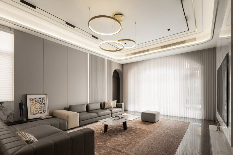 飛墨設計 | 720㎡，安徽黃山栢悅山別墅-《重逢》