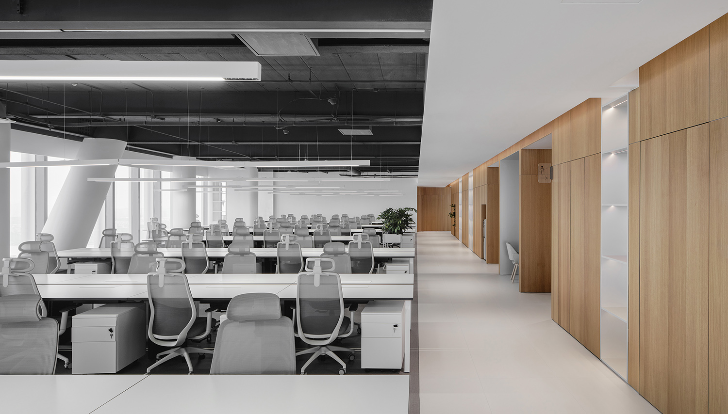 辦公室設計,辦公室設計案例,辦公室設計方案,辦公室裝修,開放式辦公室設計,現代風格辦公室設計,杭州,雲集品牌中心,泛域設計Fununit Design