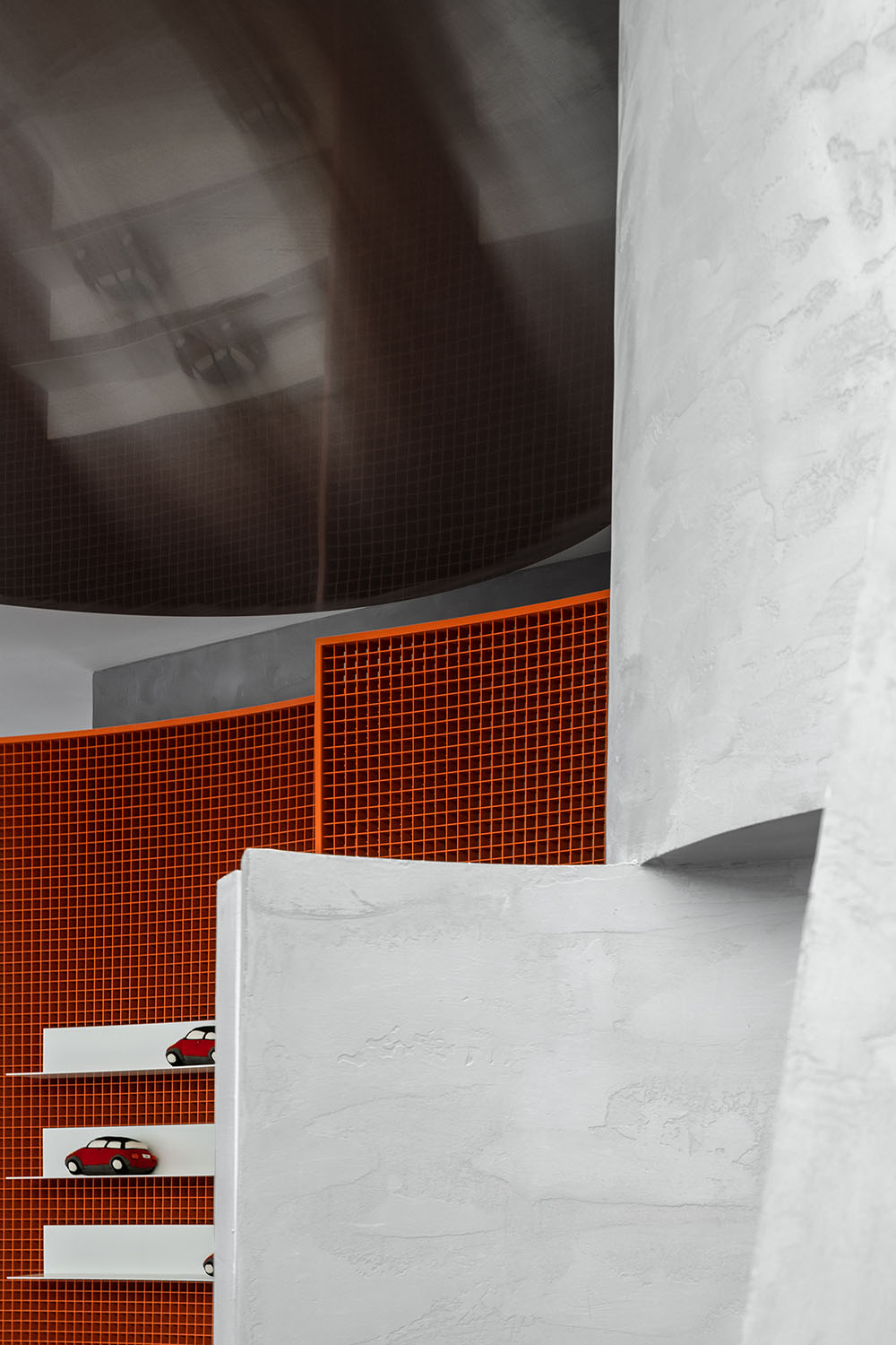 展廳設計,汽車展廳設計,體驗中心設計,體驗店設計,汽車體驗店設計,汽車銷售店設計,展廳設計案例,展廳設計方案,MINI前海客戶體驗中心,深圳,ARCHIHOPE朱海博建築事務所