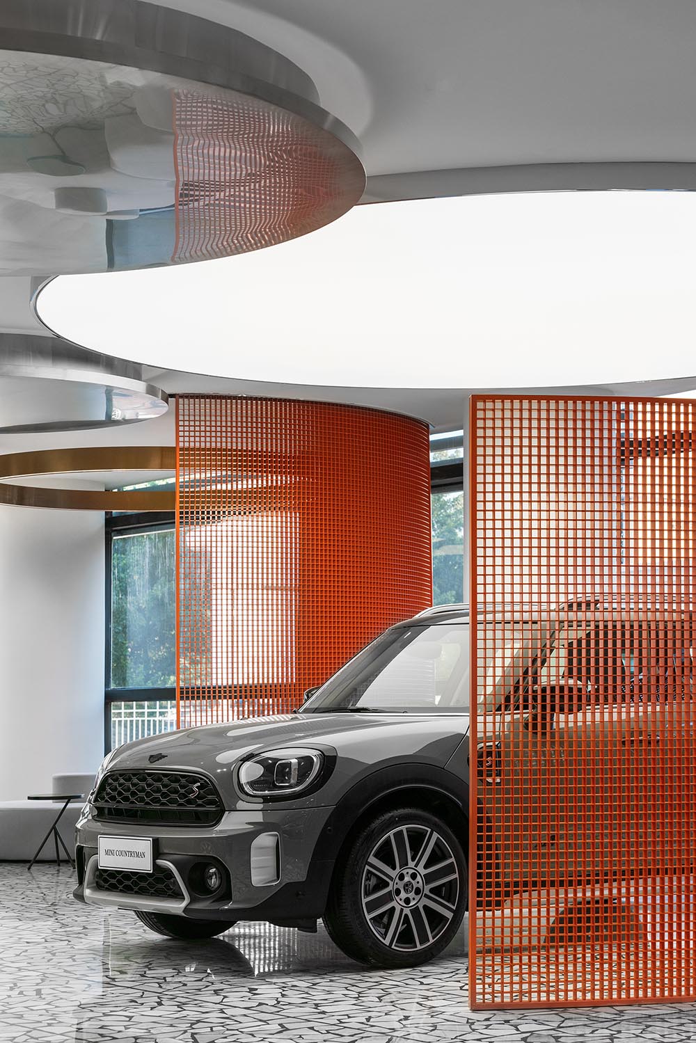 展廳設計,汽車展廳設計,體驗中心設計,體驗店設計,汽車體驗店設計,汽車銷售店設計,展廳設計案例,展廳設計方案,MINI前海客戶體驗中心,深圳,ARCHIHOPE朱海博建築事務所