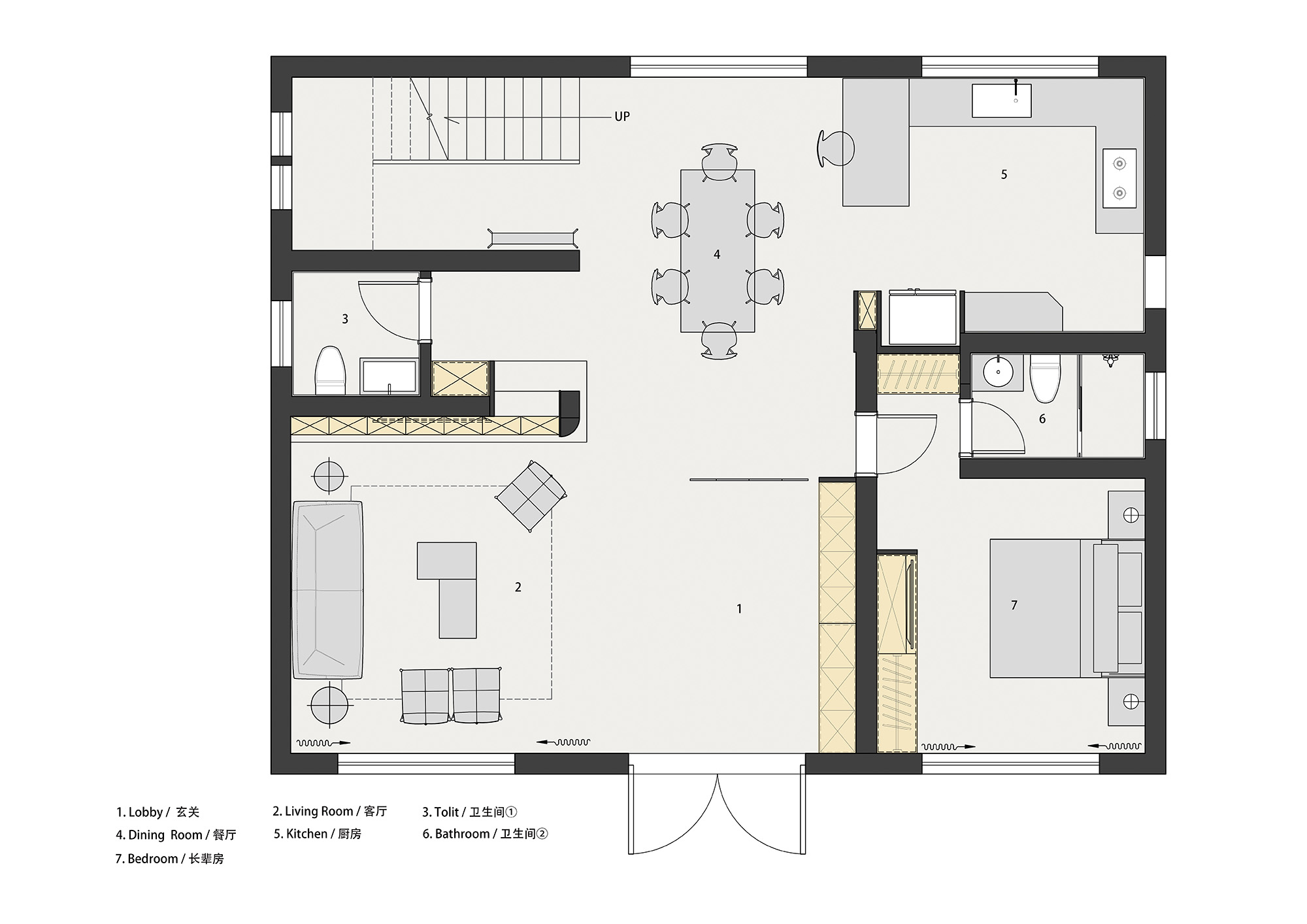 300㎡住宅設計,300㎡,別墅設計,別墅設計案例,別墅設計方案,獨棟住宅設計,鄉村別墅設計,舊物新生的靜謐之所-素樸住宅,衢州,向以設計
