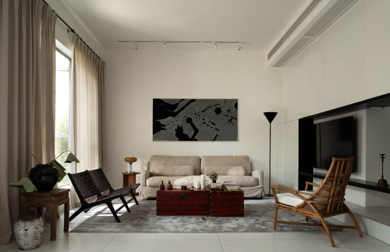 向以設計 | 300㎡,舊物新生的靜謐之所-素樸住宅