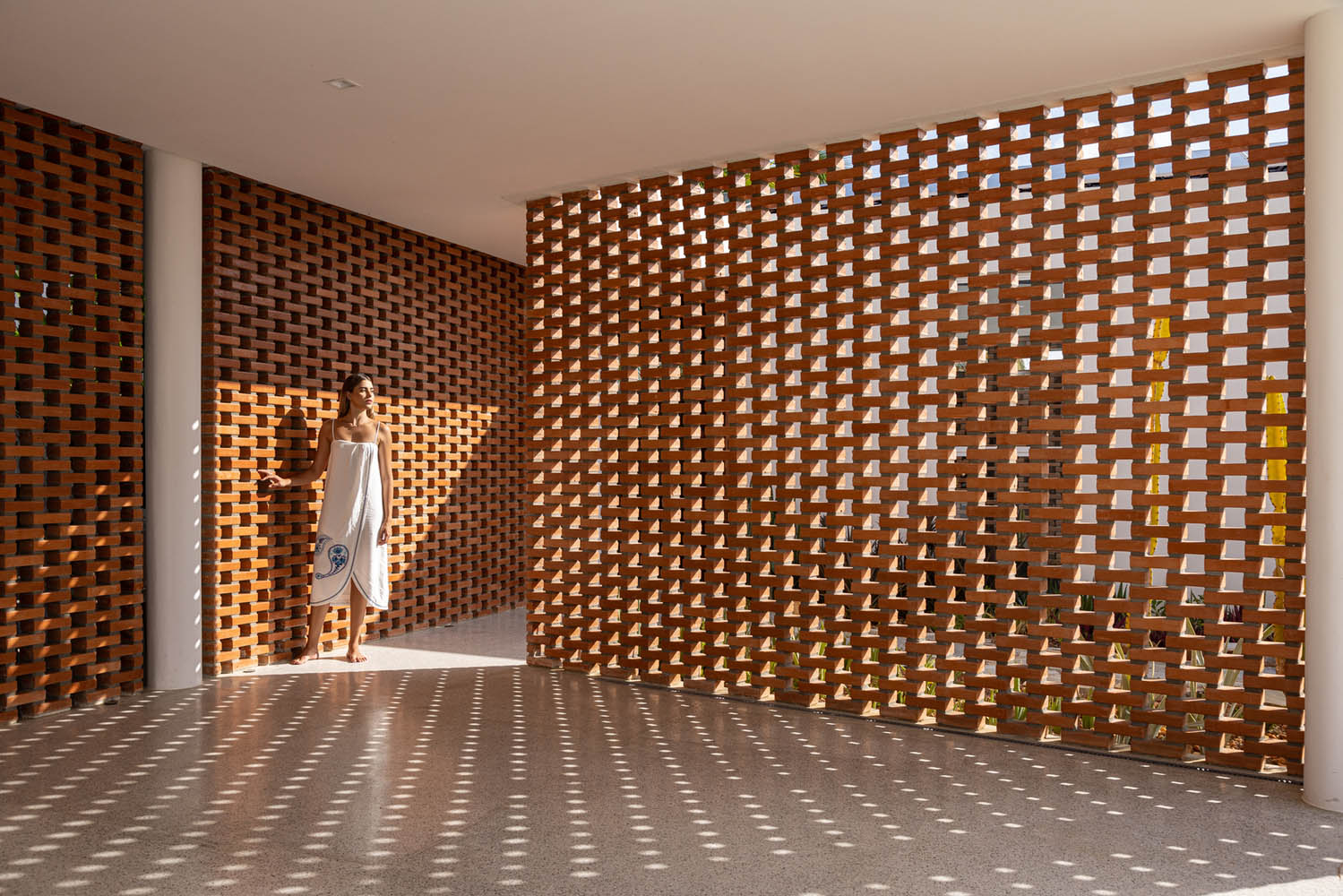 住宅設計,聯排別墅,別墅設計,紅磚別墅,Coletivo de Arquitetos,巴西,庭院別墅,300㎡