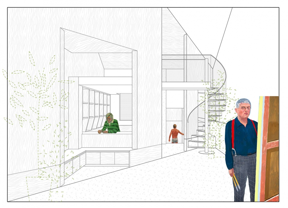 45㎡,45㎡住宅設計,家裝設計,家裝設計案例,家裝設計方案,小戶型設計,公寓設計,住宅改造,舊宅翻新,公寓改造,上海,house 04住宅改造,隹禾設計