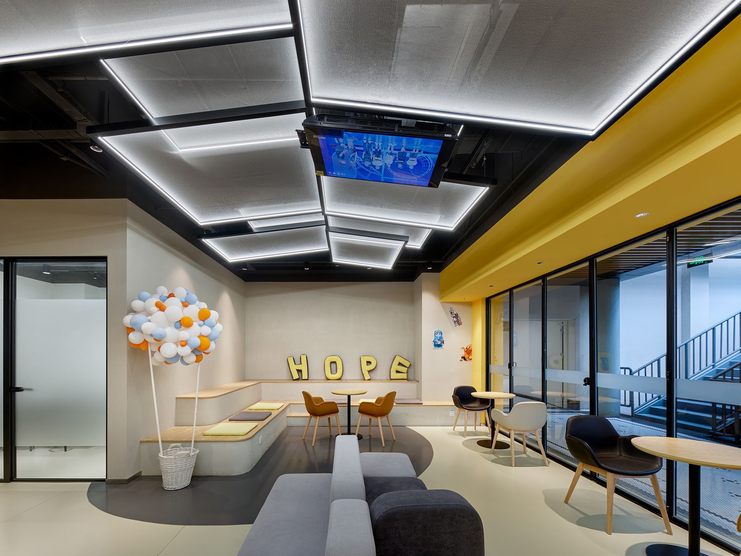 培訓機構設計,教育空間設計,培訓中心設計,兒童教育空間設計,上海,一理藝生ONEHOPE,MAS奇皇室內設計