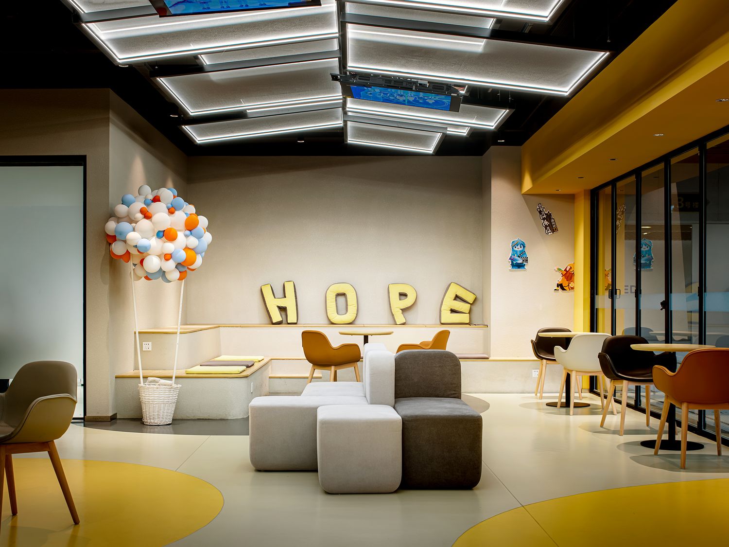 培訓機構設計,教育空間設計,培訓中心設計,兒童教育空間設計,上海,一理藝生ONEHOPE,MAS奇皇室內設計