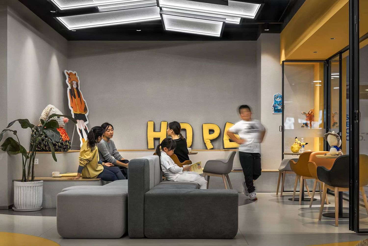 培訓機構設計,教育空間設計,培訓中心設計,兒童教育空間設計,上海,一理藝生ONEHOPE,MAS奇皇室內設計