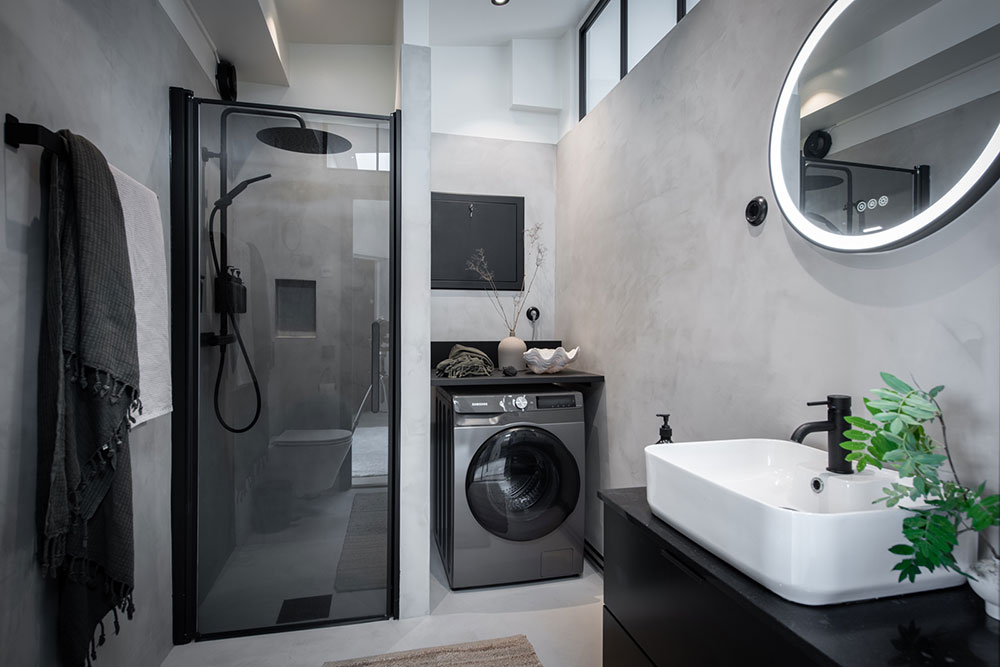 公寓設計,頂層公寓設計案例,Burfors,65㎡,瑞典,哥德堡,頂層閣樓,小戶型設計