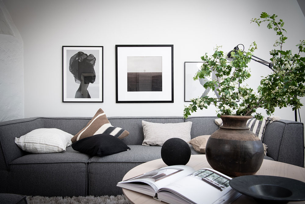 公寓設計,頂層公寓設計案例,Burfors,65㎡,瑞典,哥德堡,頂層閣樓,小戶型設計