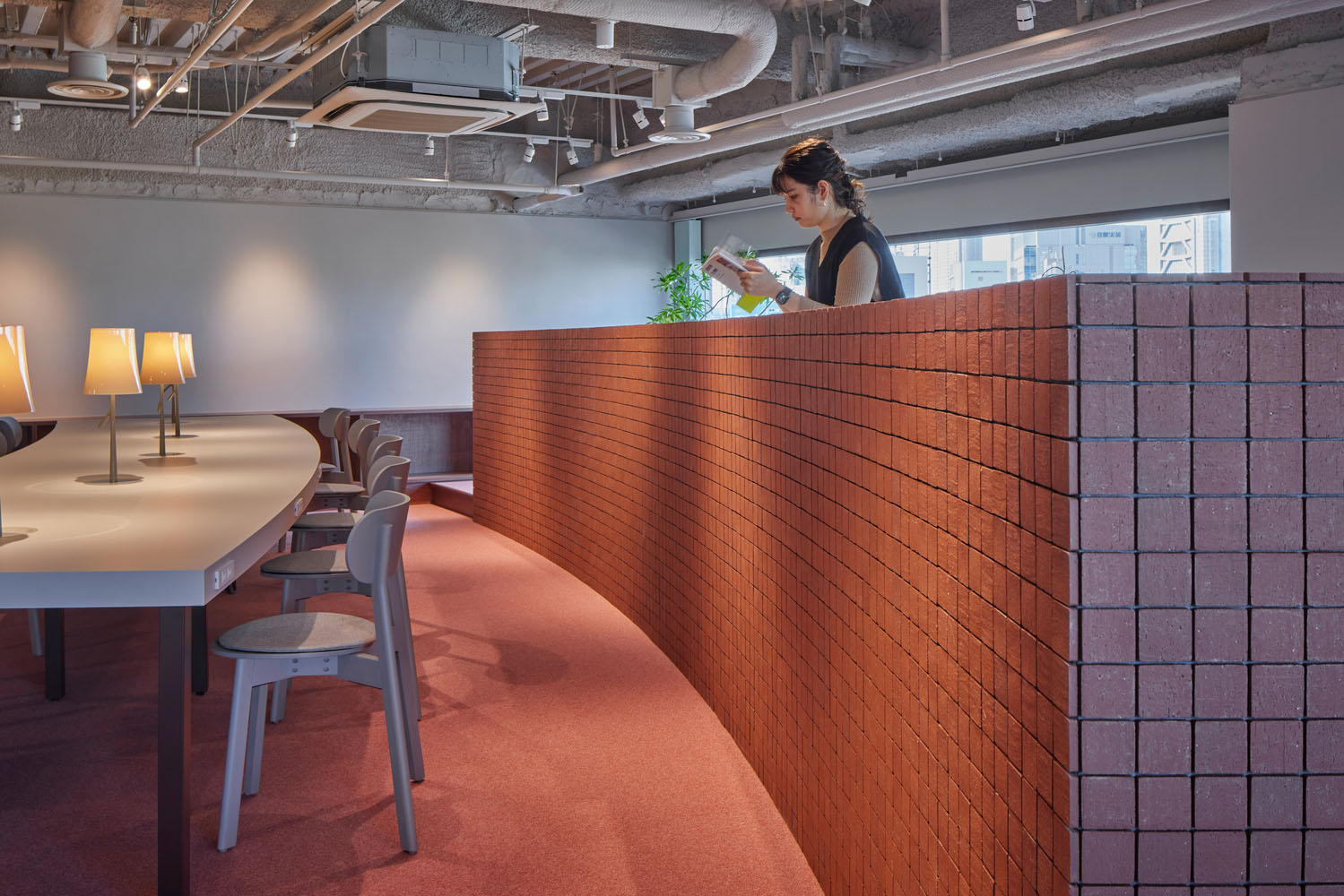 辦公室設計,辦公室設計案例,KOKUYO,日本,Nippan集團總部辦公室,東京,工業風辦公室