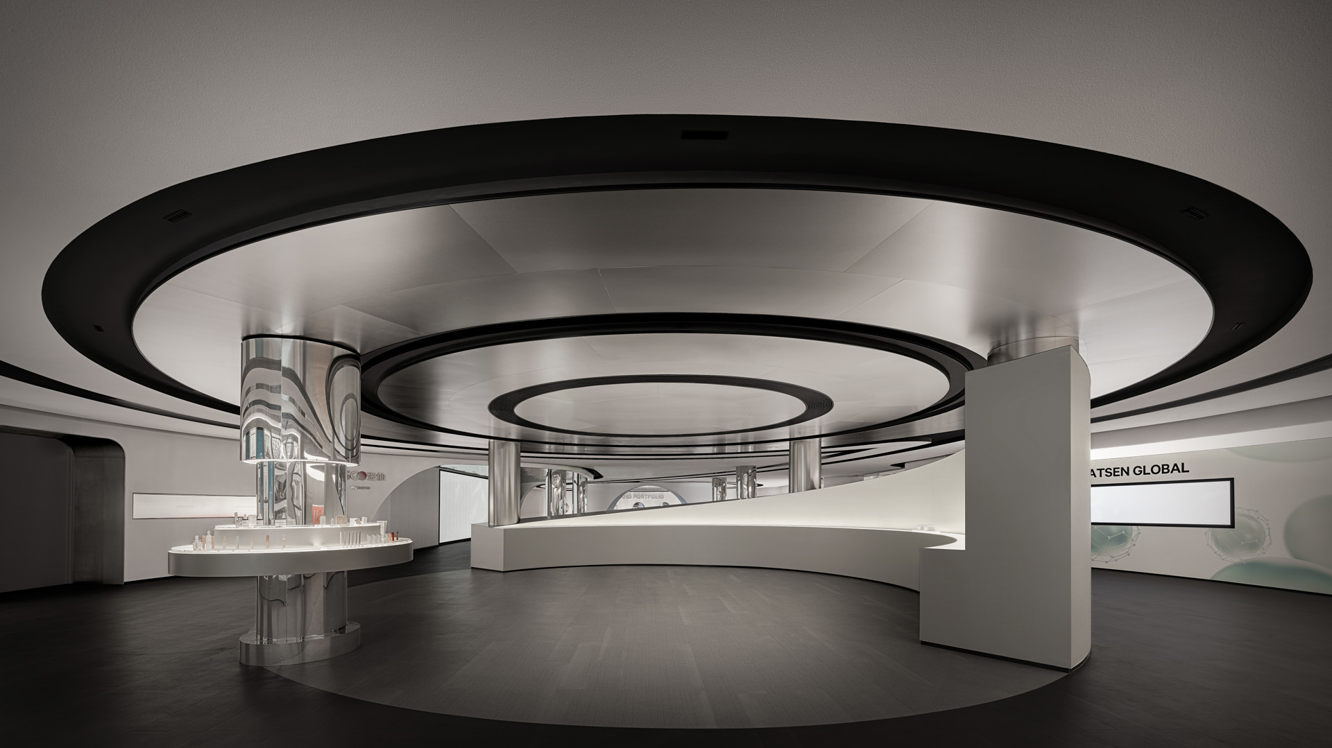 辦公室設計,美妝產品體驗中心設計,美妝公司辦公室設計,多功能空間設計,展廳設計,美妝產品展廳設計,商店設計,零售店設計,廣州,完美日記總部品牌體驗中心,Cityinno