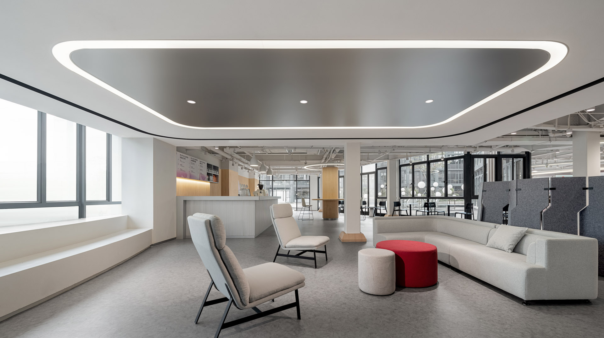 辦公室設計,美妝產品體驗中心設計,美妝公司辦公室設計,多功能空間設計,展廳設計,美妝產品展廳設計,商店設計,零售店設計,廣州,完美日記總部品牌體驗中心,Cityinno