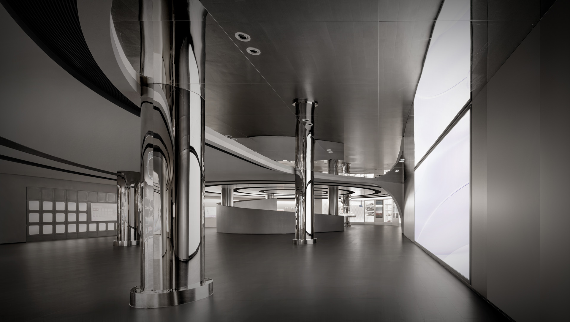 辦公室設計,美妝產品體驗中心設計,美妝公司辦公室設計,多功能空間設計,展廳設計,美妝產品展廳設計,商店設計,零售店設計,廣州,完美日記總部品牌體驗中心,Cityinno