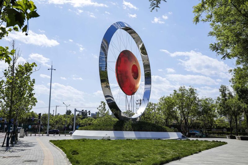 胡泉純 | 《炫彩望京》— 北京望京城區地標