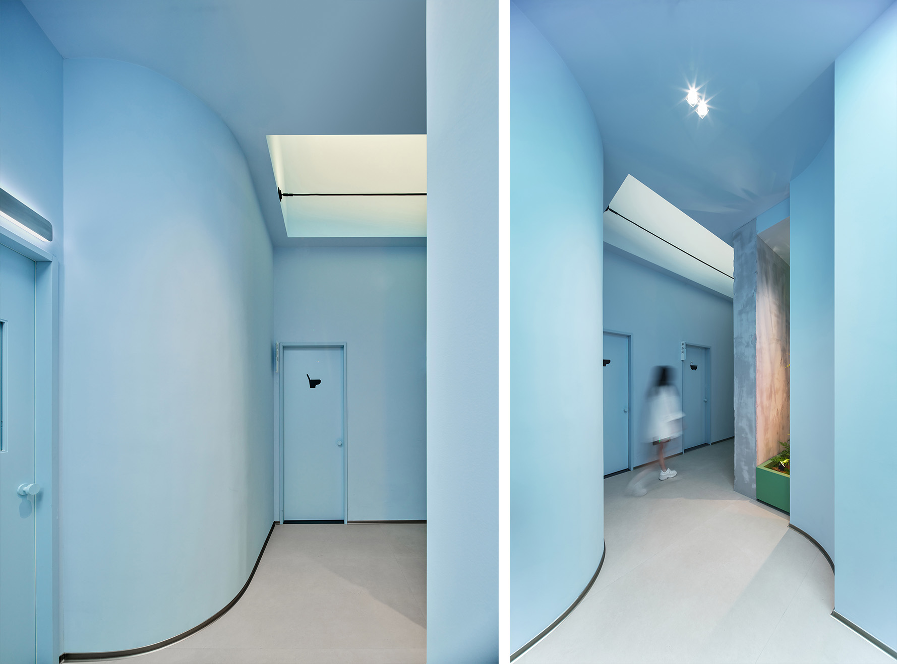 美容店設計,美容院設計,美容店設計案例,美容店設計方案,美容店裝修,街邊店鋪設計,北京,Beauty π雲朵白科技療膚中心,ISENSE DESIGN吾覺空間設計,卜天靜